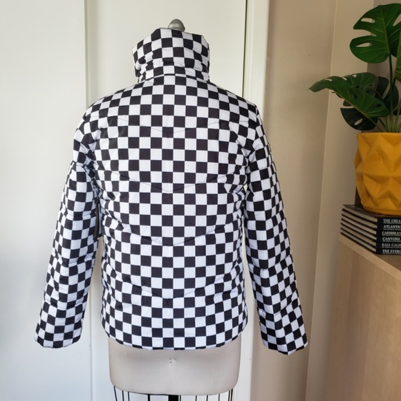 Vans Iconic Checkered Puffer Jacket Size XS NEW! - Picture 4 of 15